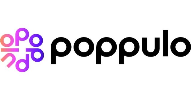 Poppulo Black Color 1 Logo